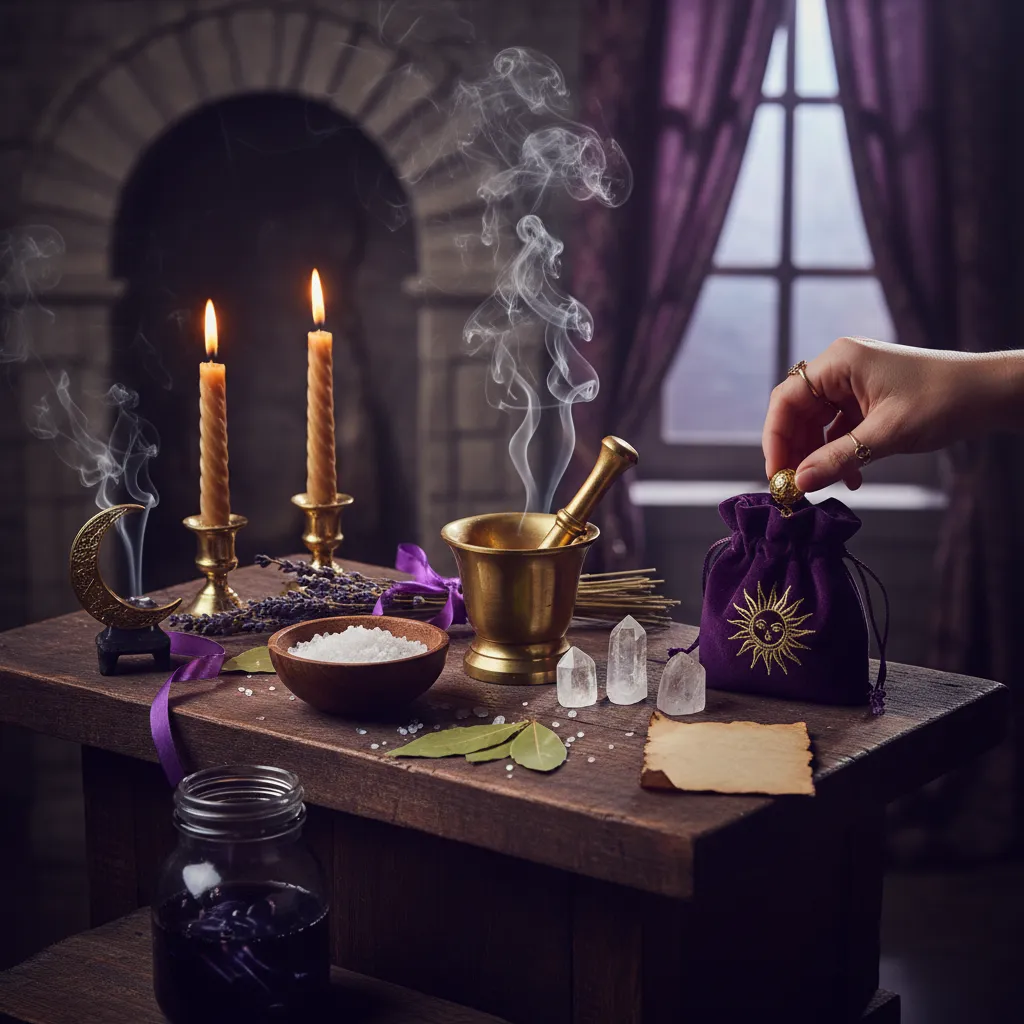 Hechizo para atraer lo que deseas: Guía paso a paso y ritual efectivo