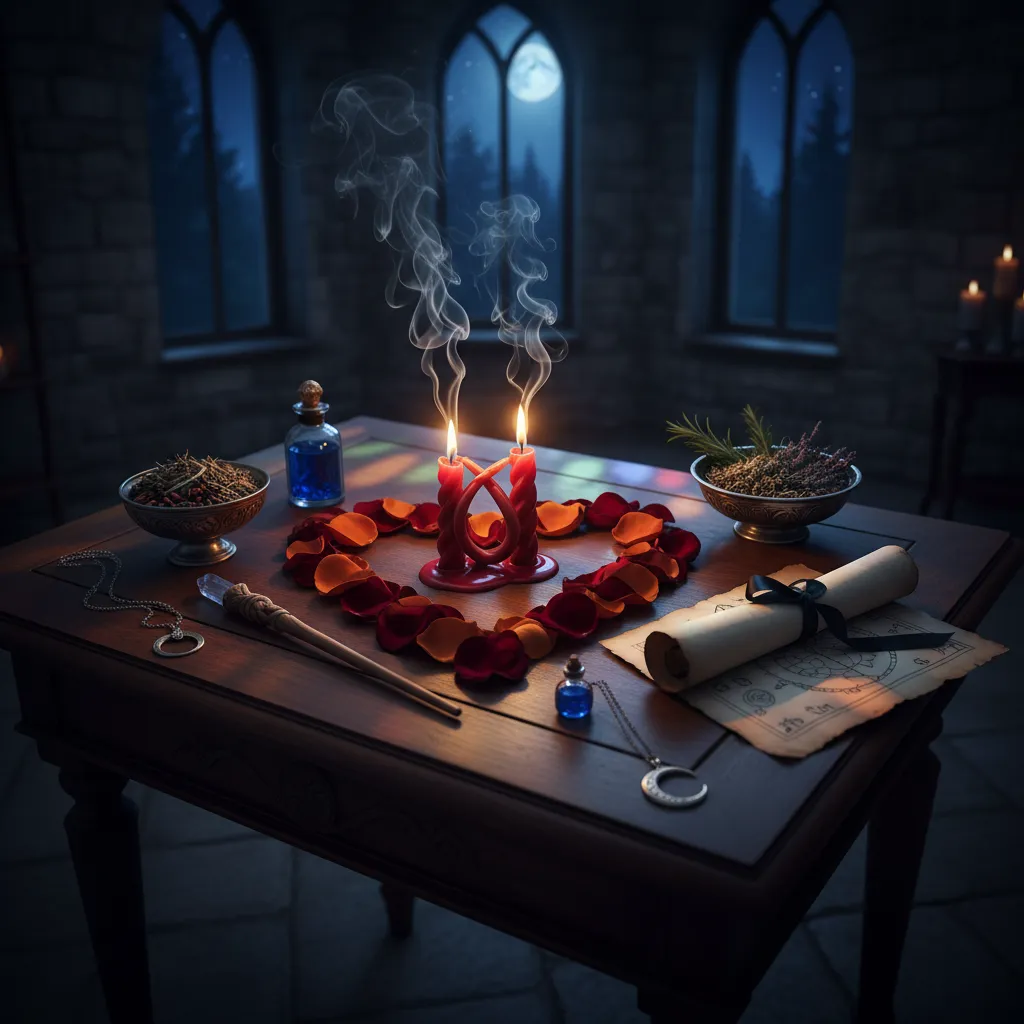 Hechizo para reavivar la pasión: Ritual efectivo de magia blanca