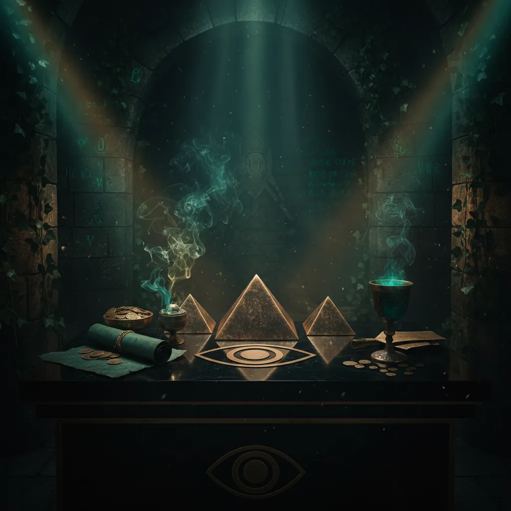 Ritual con pirámides para cobrar deudas: Guía paso a paso
