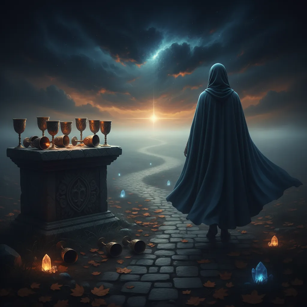 Ocho de Copas: Significado, Simbología y Transición en el Tarot