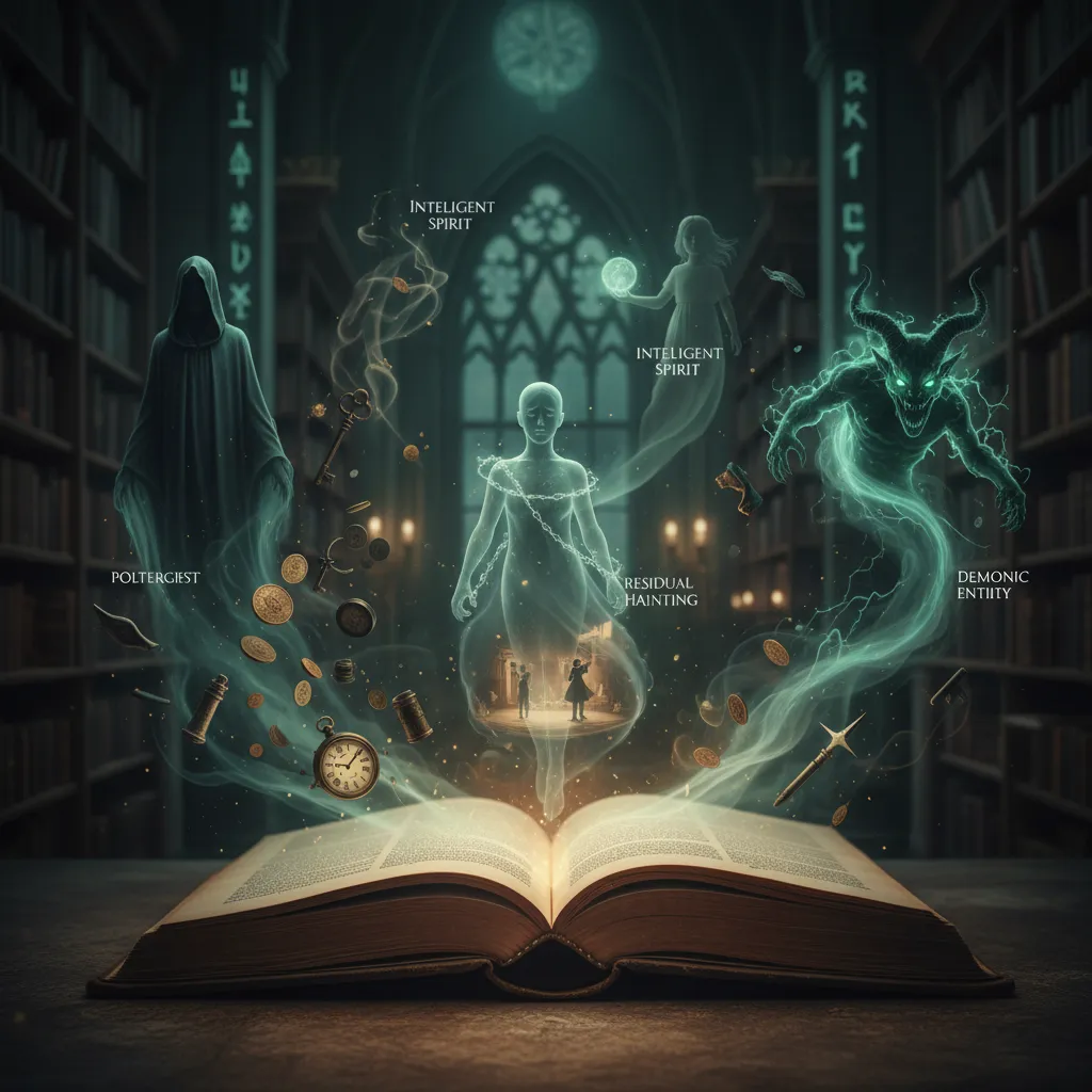 Tipos de fantasmas: guía completa para identificar espíritus y entes