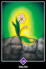 8 - Valor - Arcanos Mayores del Tarot Osho Zen