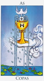 As de Copas - Arcanos Menores del Tarot - Radiant