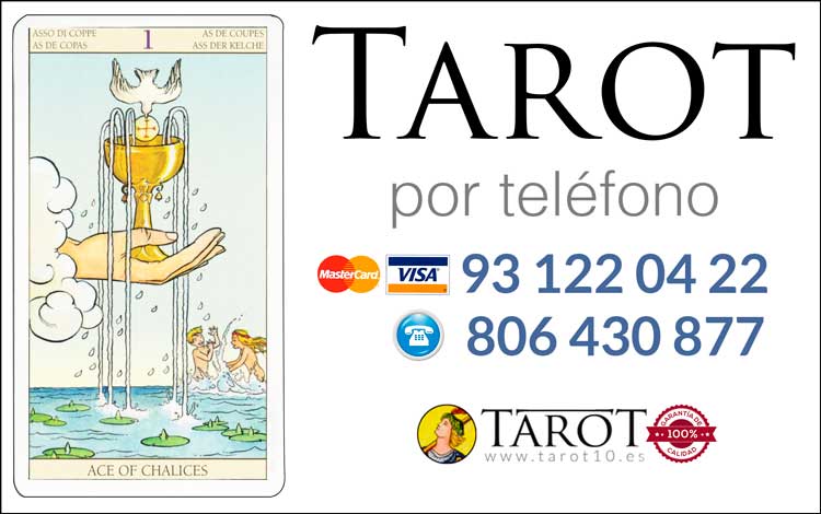 As de Copas de los Arcanos Menores del Tarot - Tarot por Teléfono