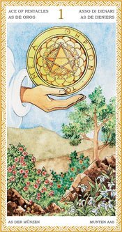 As de Oros - Arcanos Menores del Tarot