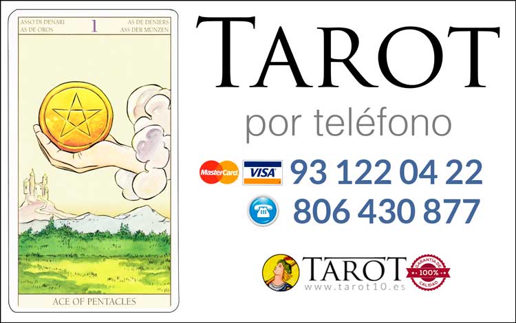 As de Oros de los Arcanos Menores del Tarot - Tarot por Teléfono