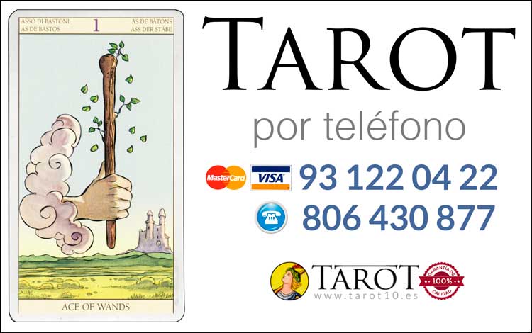 Bastos de los Arcanos Menores del Tarot - Tarot por Teléfono