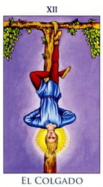 EL COLGADO - I - Arcanos Mayores del Tarot
