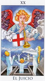 EL JUICIO - IV - Arcanos Mayores del Tarot