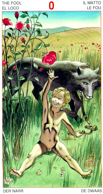 El Loco - Arcanos Mayores - Golden Dawn Tarot