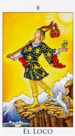 EL LOCO - I - Arcanos Mayores del Tarot