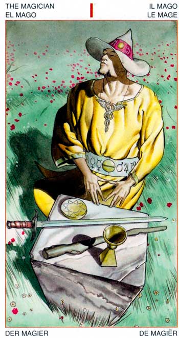 El Mago - Arcanos Mayores - Golden Dawn Tarot