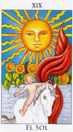 EL SOL - IV - Arcanos Mayores del Tarot