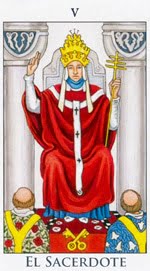 EL SUMO SACERDOTE - I - Arcanos Mayores del Tarot