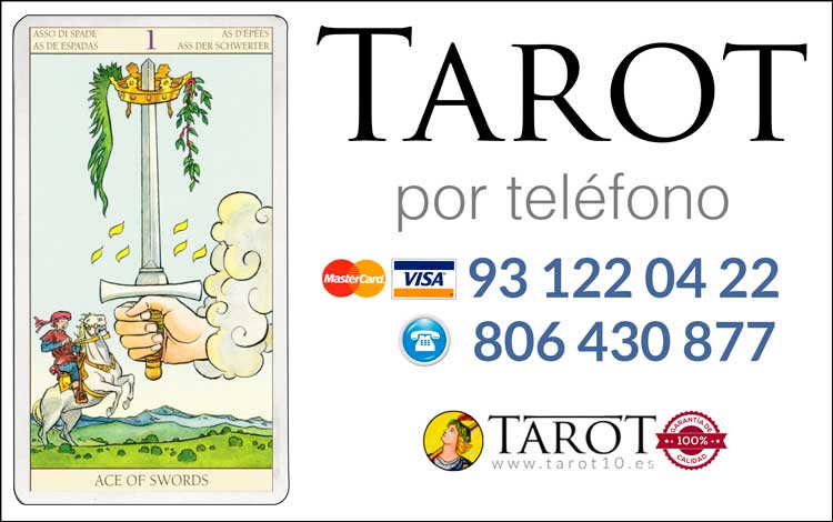 Espadas de los Arcanos Menores del Tarot - Tarot por Teléfono