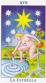 La Estrella - Arcanos Mayores del Tarot - Radiant