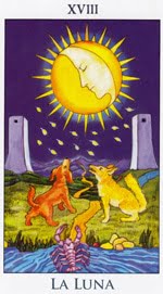 LA LUNA - III - Arcanos Mayores del Tarot