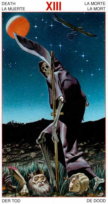 La Muerte - Arcanos Mayores - Golden Dawn Tarot