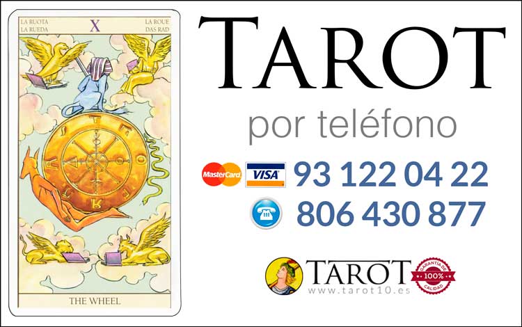 La Rueda de la Fortuna - Arcanos Mayores - Tarot por Teléfono