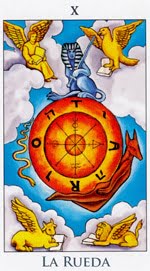 La Rueda de la Fortuna - Arcanos Mayores del Tarot - Radiant