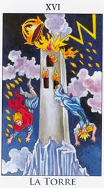 LA TORRE - I - Arcanos Mayores del Tarot