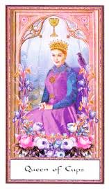 Reina de Copas en Posición Vertical - Tarot10