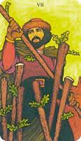 Significado del Siete de Bastos - Tarot10