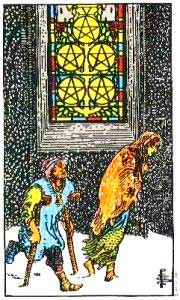 Simbología del 5 de Oros - Tarot10