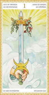 As de Espadas - Arcanos Menores del Tarot