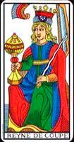 Atributos de la Reina de Copas - Tarot10