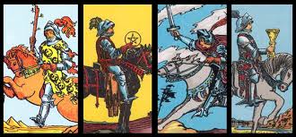 Caballeros o Caballos de las Cartas de la Corte - Tarot10