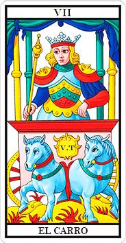 El Carro - Arcanos Mayores - Tarot Telefónico
