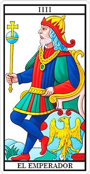 El Emperador - Arcanos Mayores - Tarot Telefónico