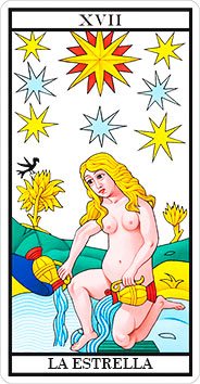 La Estrella - Arcanos Mayores - Tarot Telefónico