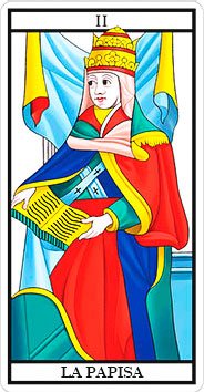 La Suma Sacerdotisa - Arcanos Mayores - Tarot Telefónico