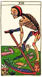 La Muerte en posición inversa - Arcanos Mayores del Tarot - Tarot10