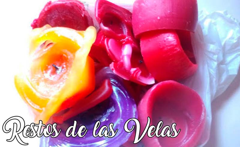 significado de los restos de las velas